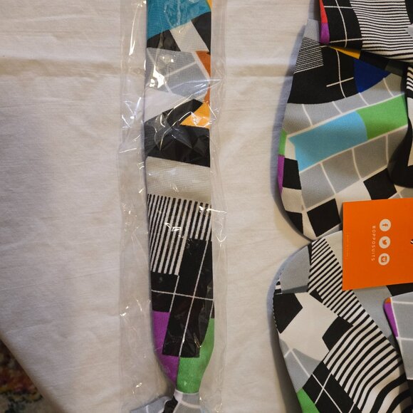 🎉 OppoSuits “Testival” Blazer – Colorful Retro Pattern Suit Jacket NWT - Picture 5 of 9